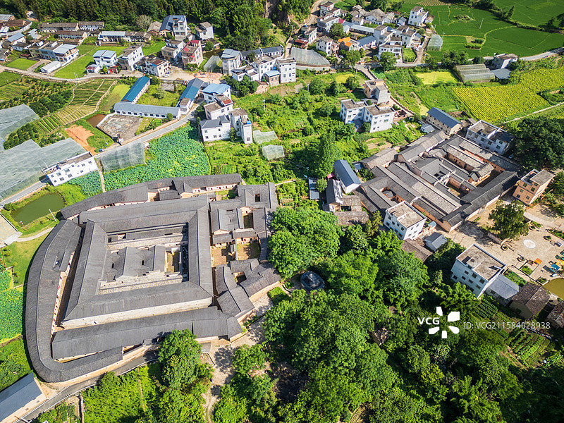 江西省安远县恒豫围图片素材