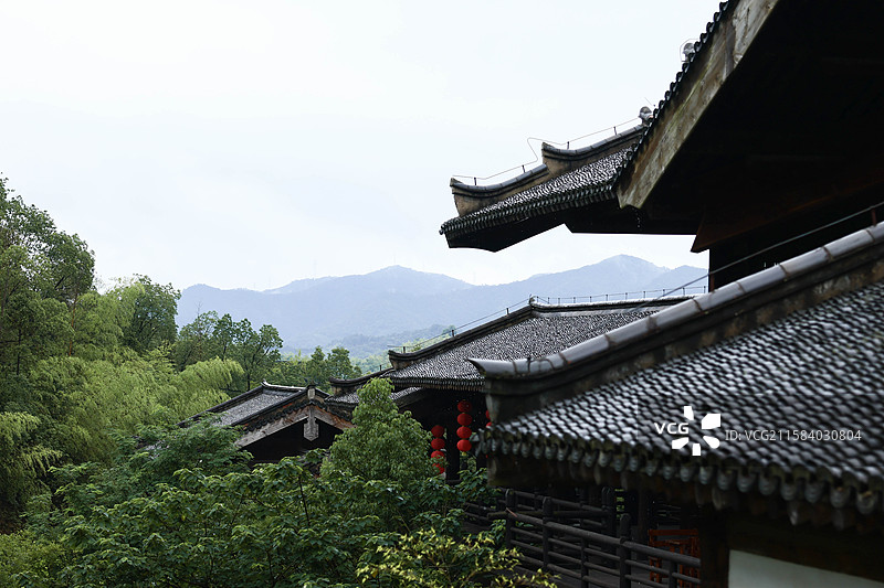 湖州长兴第一座皇家茶厂大唐贡茶院图片素材