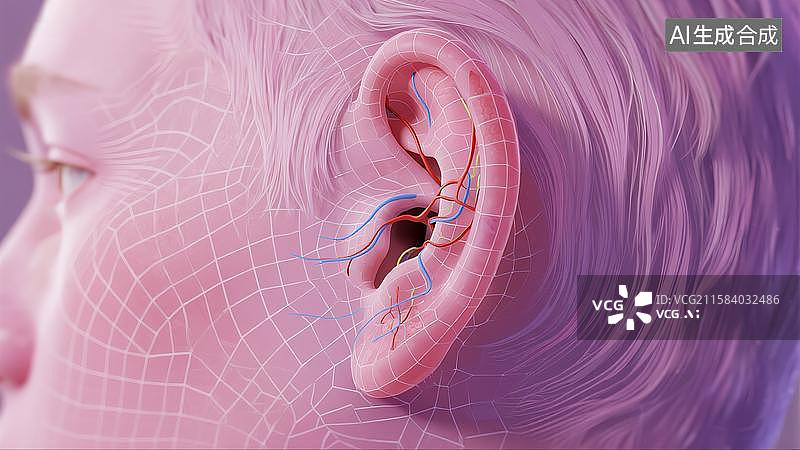 【AI数字艺术】科研绘图器官图片素材