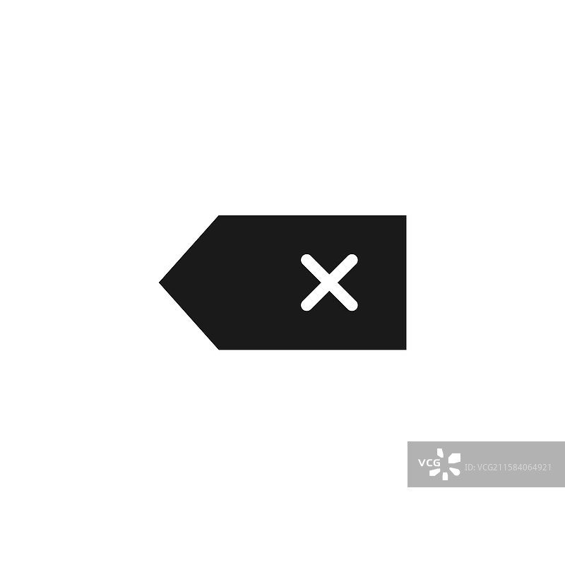 退格键图标 删除按钮图片素材