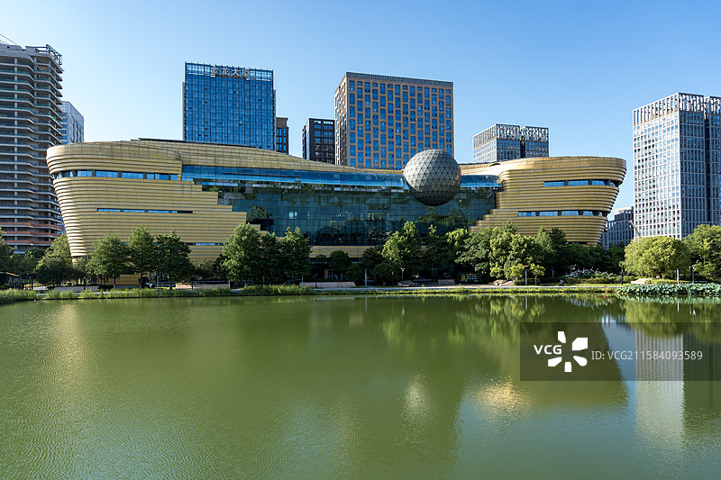 钱江新城 钱江世纪公园图片素材