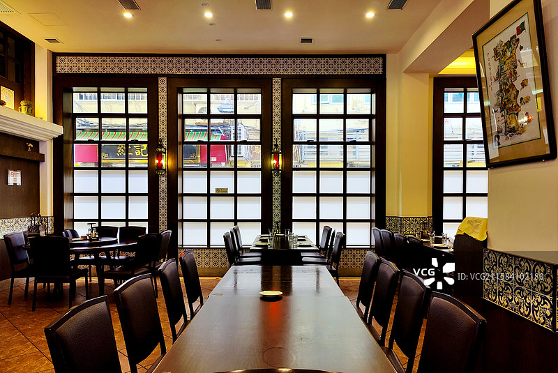 澳门木偶葡国餐厅图片素材