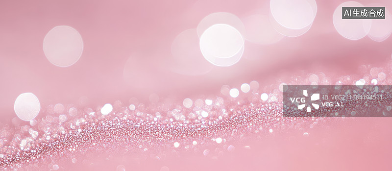 【AI数字艺术】粉色闪光背景图片素材