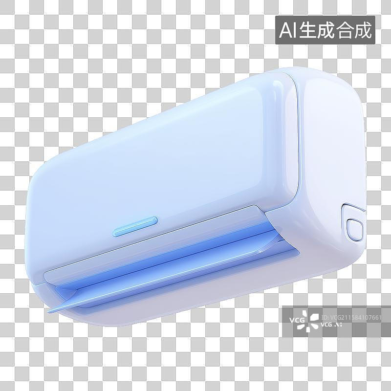 【AI数字艺术】壁挂式空调图片素材