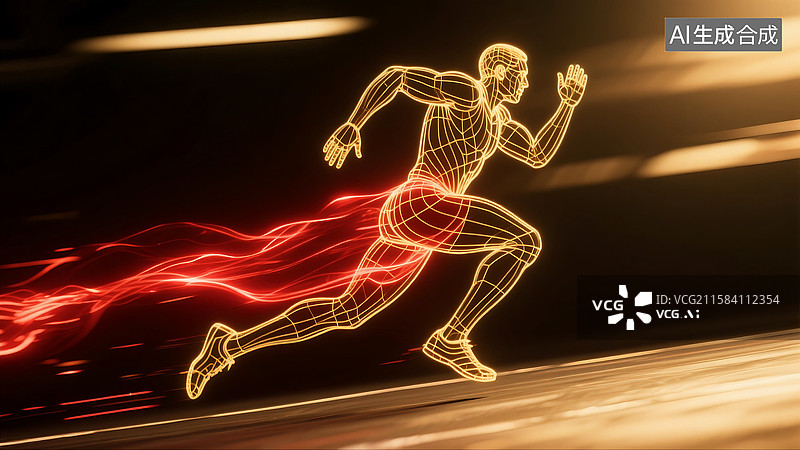 【AI数字艺术】跑步短跑长跑田径运动马拉松比赛图片素材