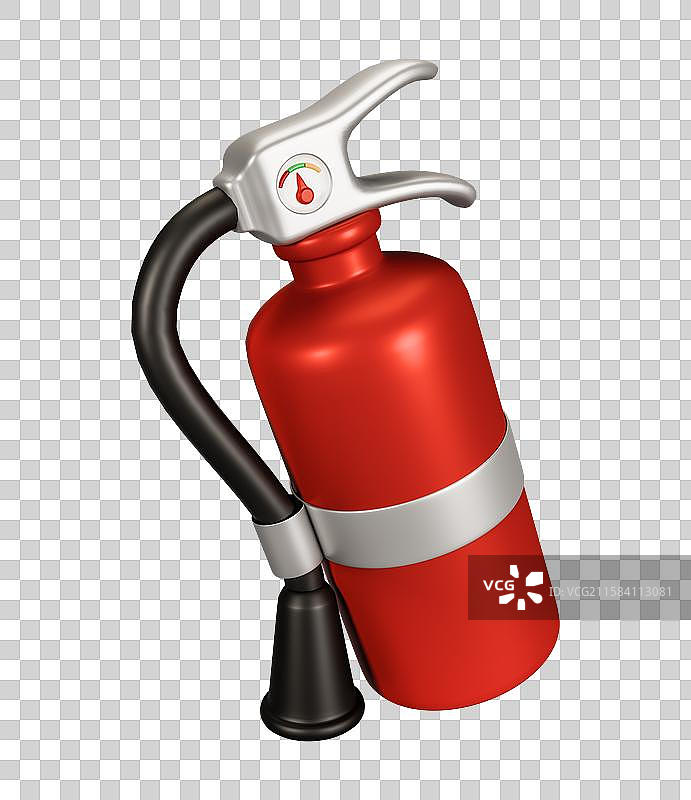 3D立体渲染元素消防栓灭火器消防安全图片素材