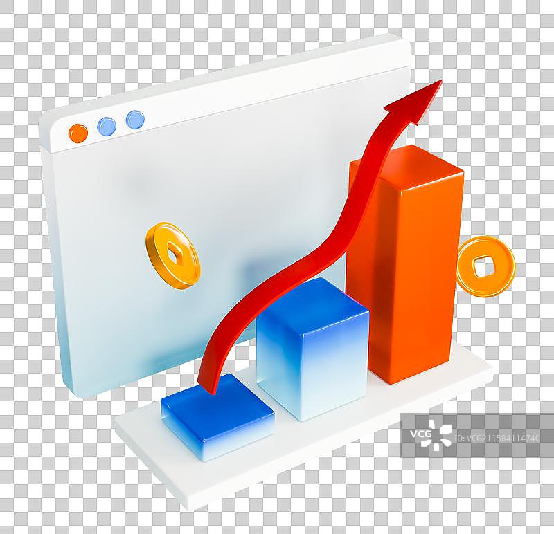 3D立体渲染元素图片素材