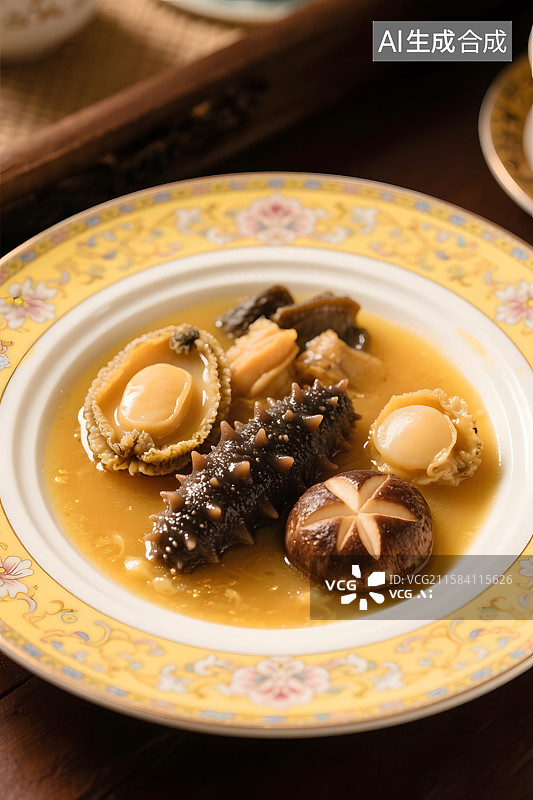 【AI数字艺术】滋补养生佛跳墙图片素材