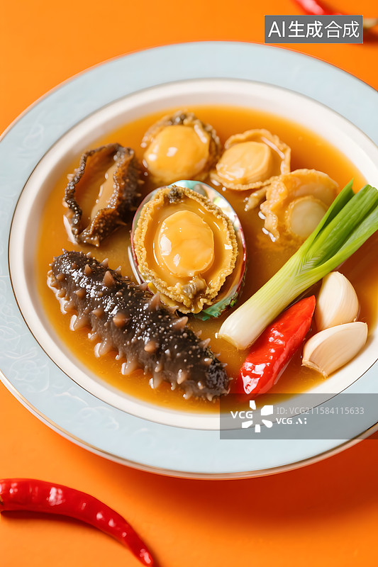 【AI数字艺术】滋补养生佛跳墙图片素材