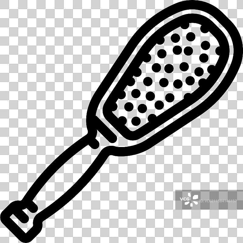 衣物护理的粘毛刷线条图标图片素材