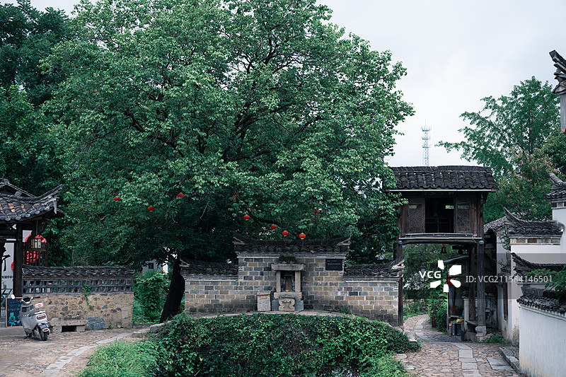 宣城查济古镇 查济古建筑群图片素材