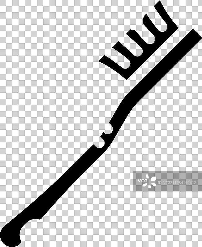 鞋刷衣物护理图标图片素材