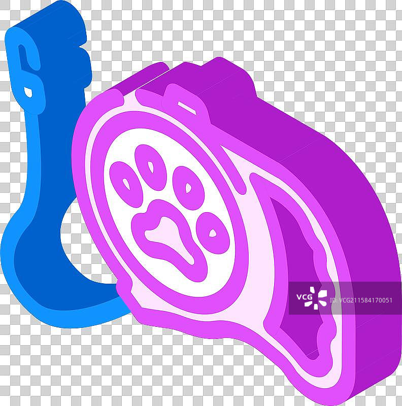 狗绳 宠物 家居 等距图标图片素材