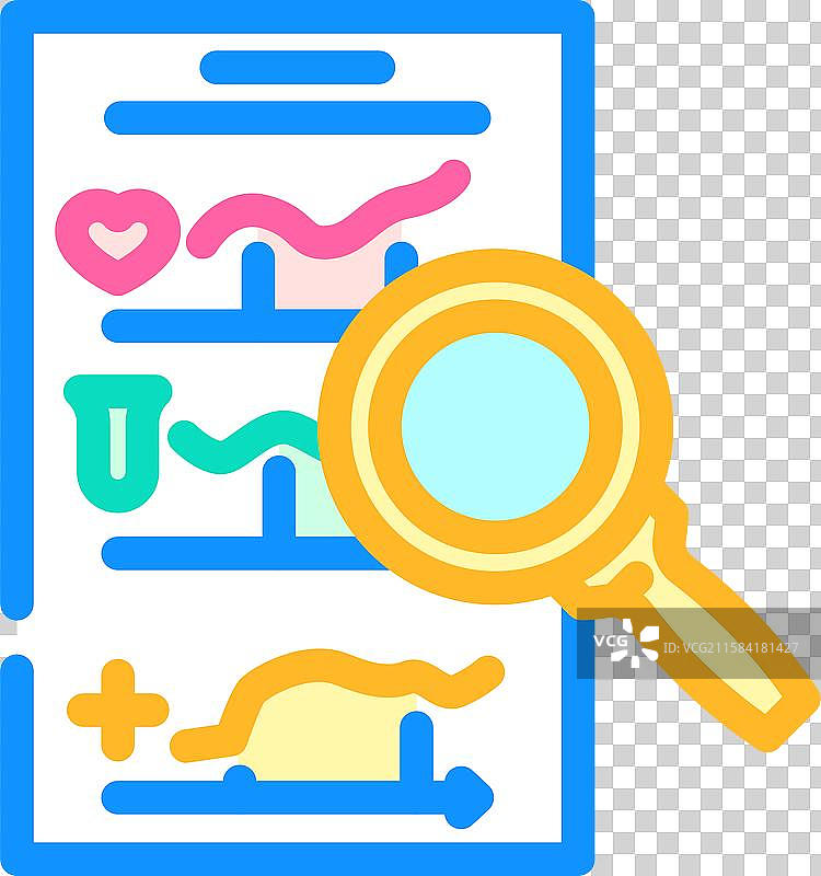 健康数据分析 医疗创新 色彩图片素材