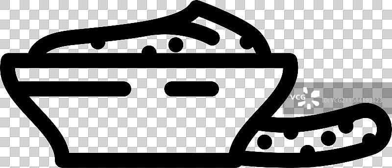 塔塔酱调味品线条图标图片素材