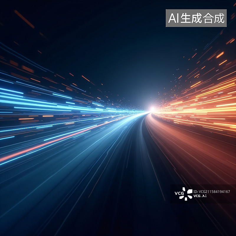 【AI数字艺术】动感能量：速度之舞图片素材