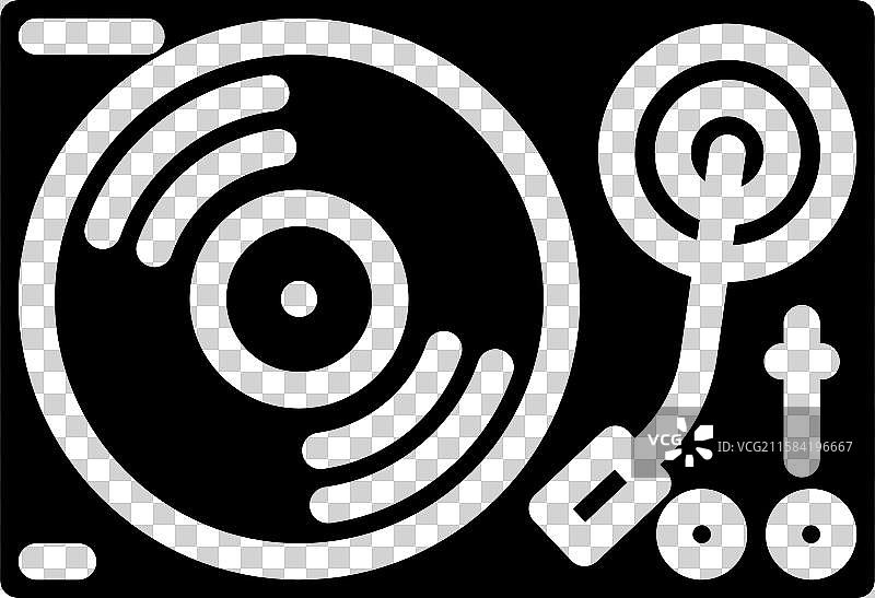 唱片机 慢生活 图标图片素材