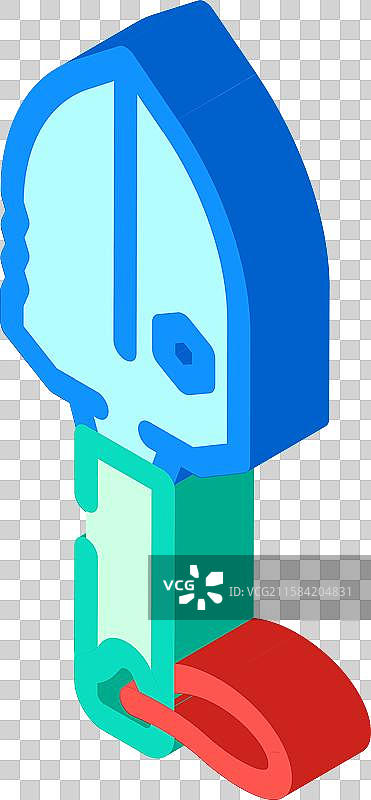 钛合金超轻等距图标铲子图片素材