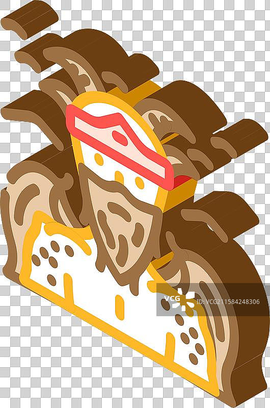 塔尔塔罗斯希腊神古代等距图标图片素材