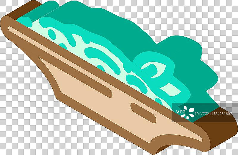 香蒜酱调味品等距图标图片素材