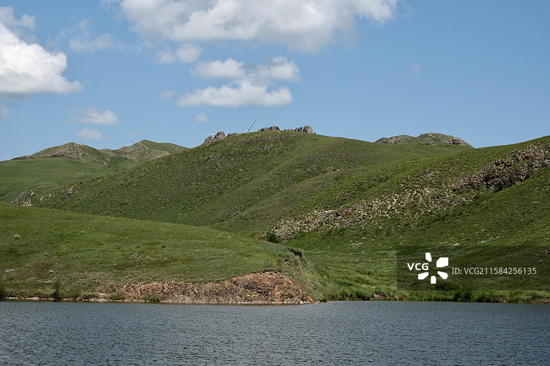 霍林郭勒可汗山附近图片素材