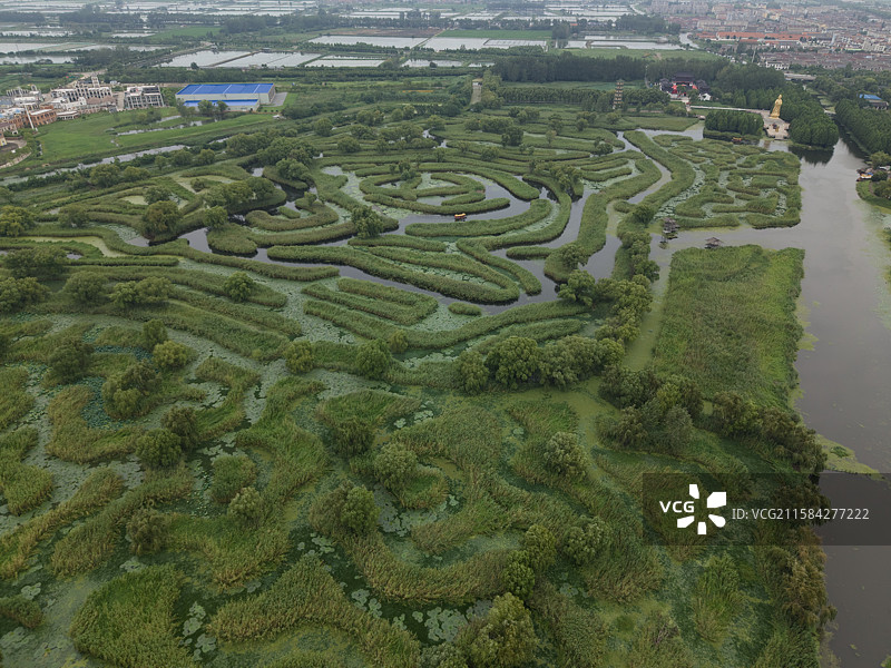 盐城大纵湖景区图片素材