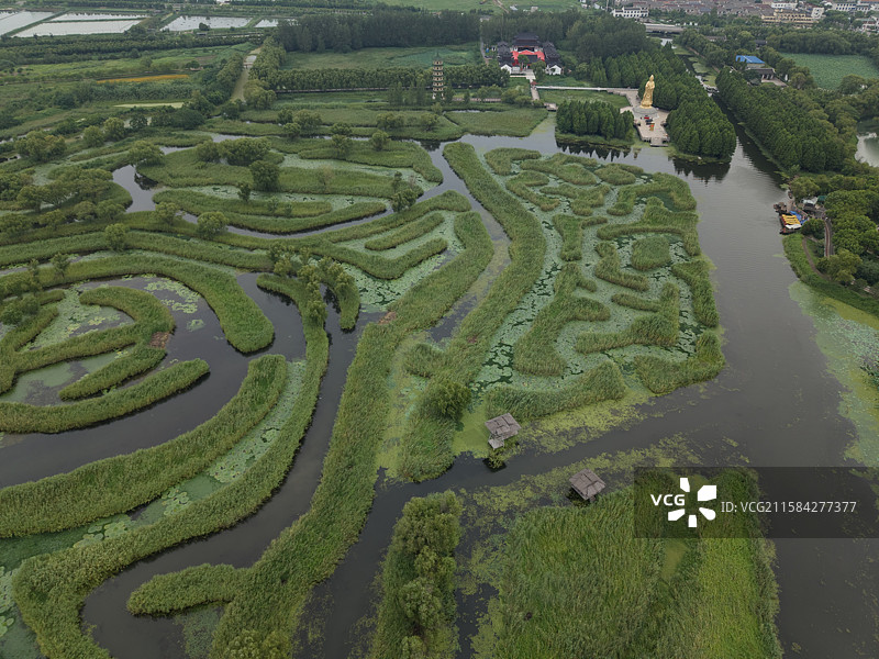 盐城大纵湖景区图片素材