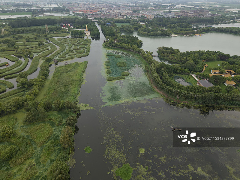 盐城大纵湖景区图片素材