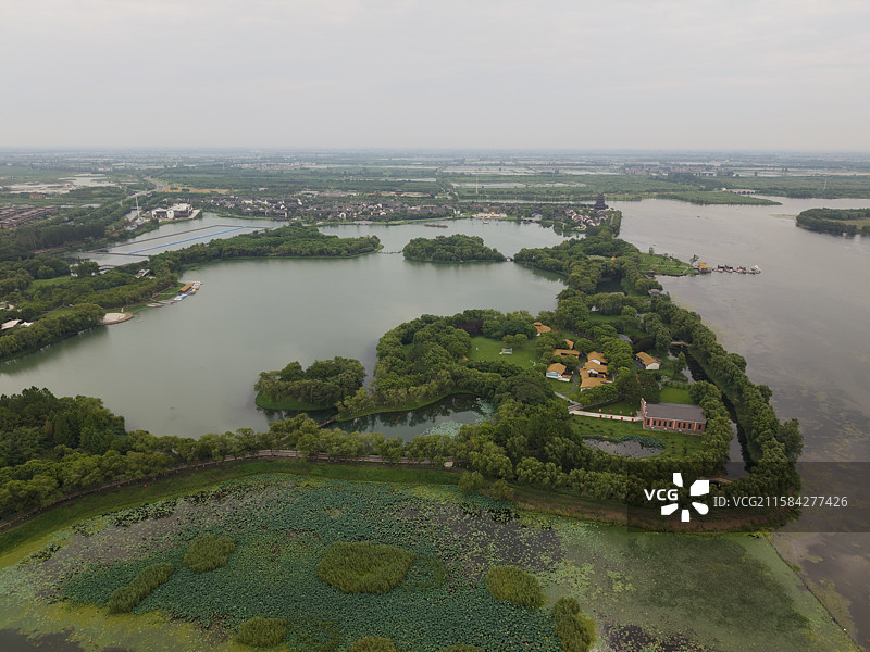 盐城大纵湖景区图片素材