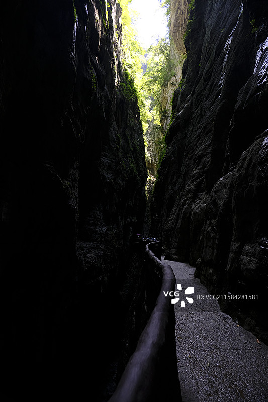 涪陵涪陵山大裂谷图片素材