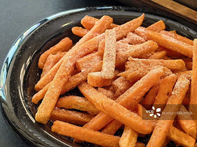 炸物甘梅薯条图片素材