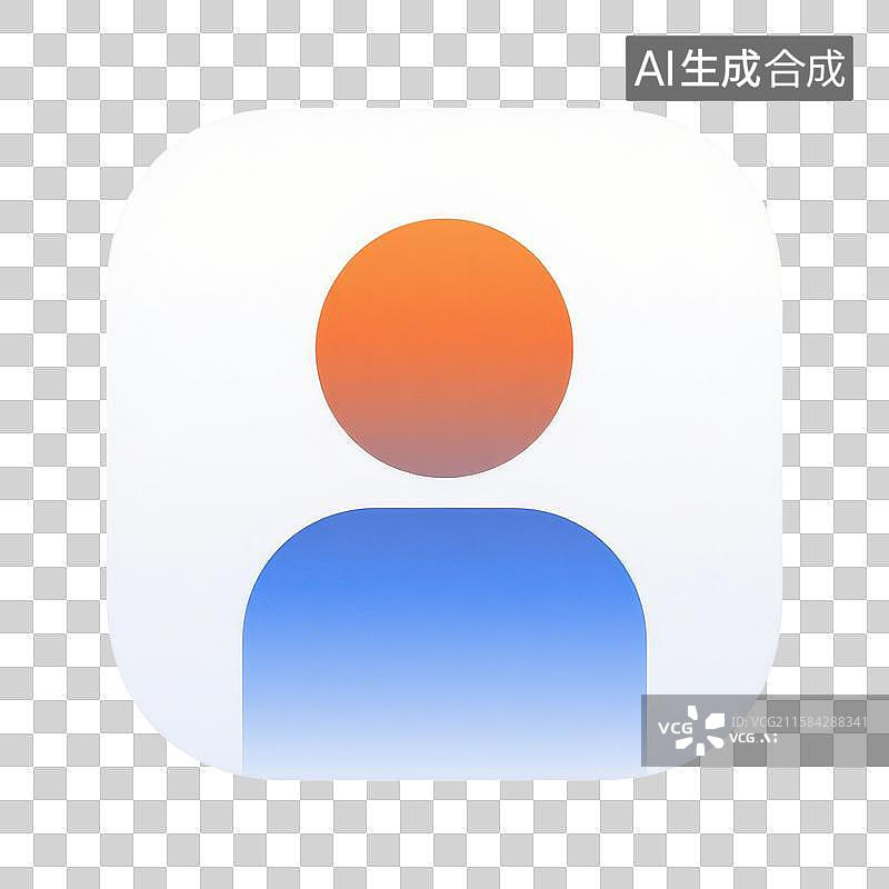 【AI数字艺术】3D渲染免抠图形元素人物头像通讯录图标图片素材