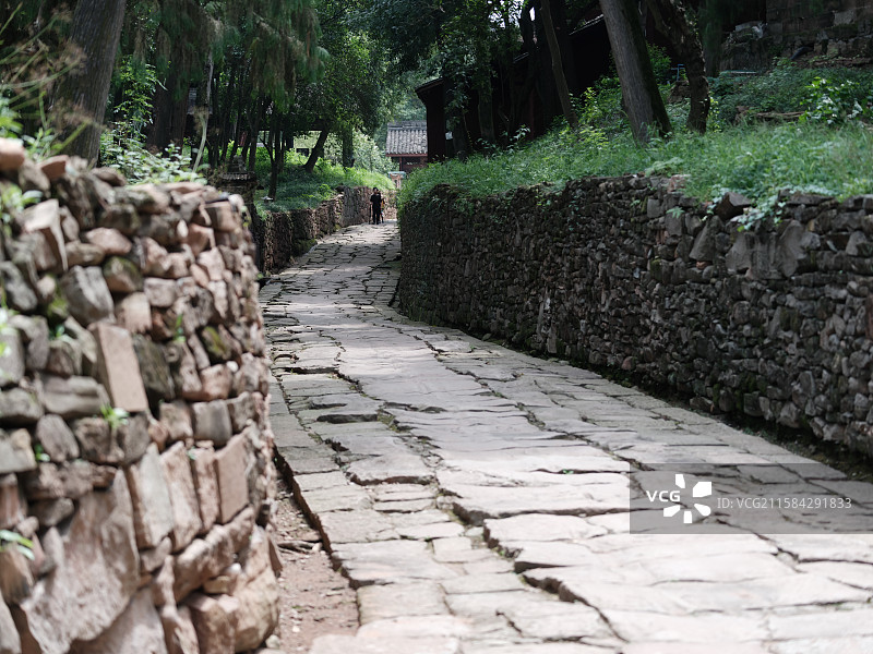 德阳罗江白马关，先秦古蜀道，金牛道图片素材