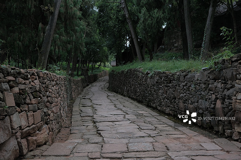 德阳罗江白马关，先秦古蜀道，金牛道图片素材