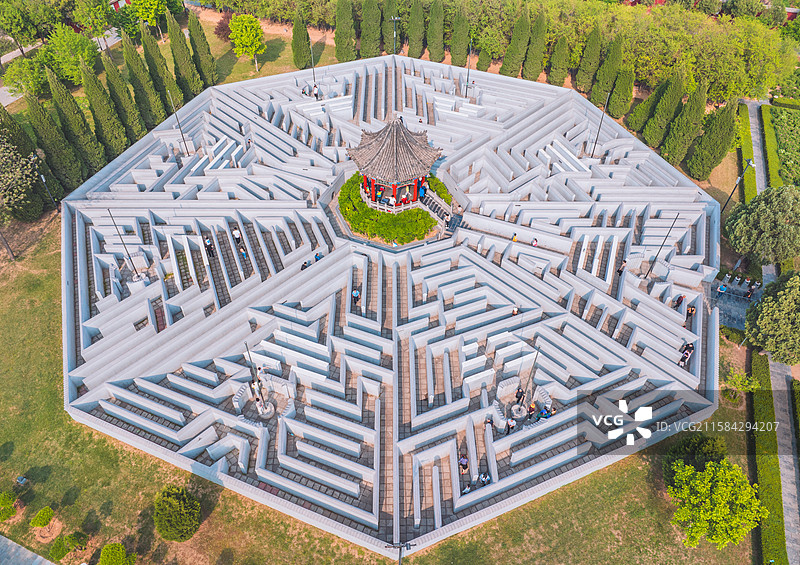 河南安阳羑里城图片素材