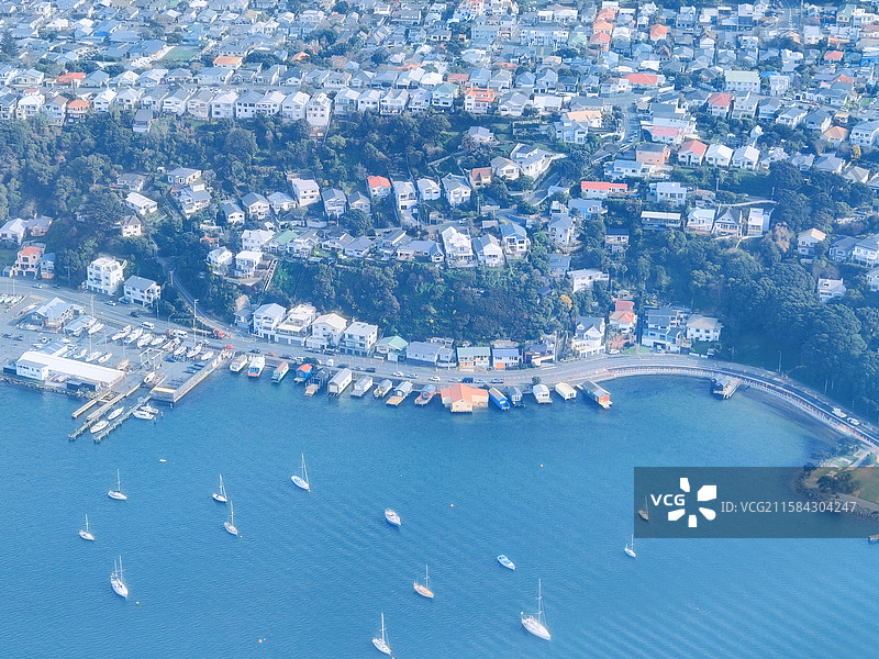 惠灵感鸟瞰图片素材