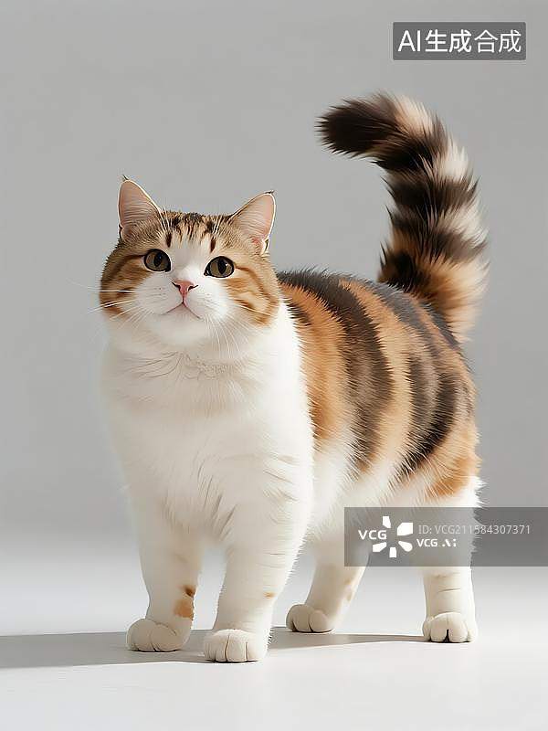 【AI数字艺术】卡通猫咪英短美短图片素材