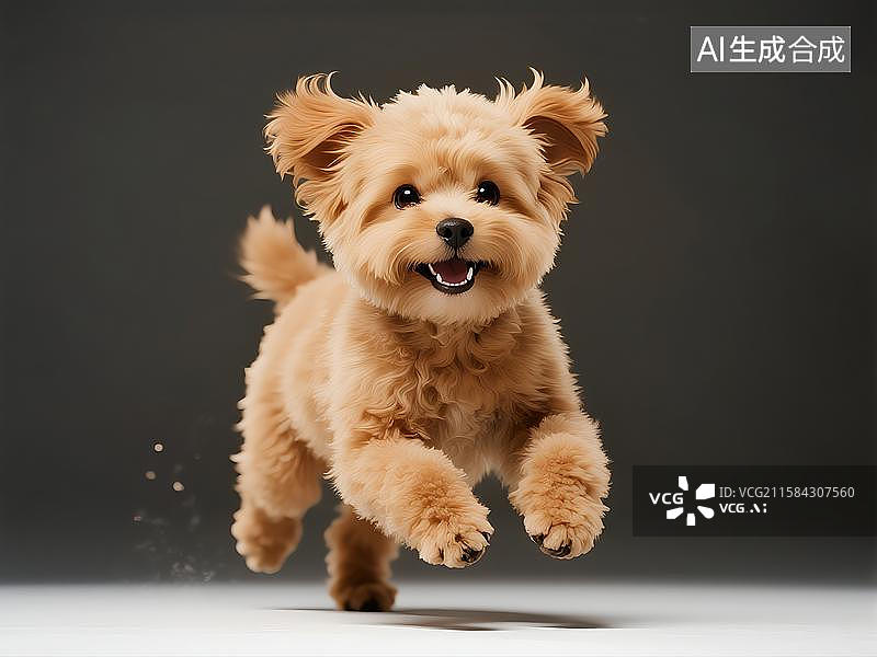 【AI数字艺术】卡通建模狗狗图片素材