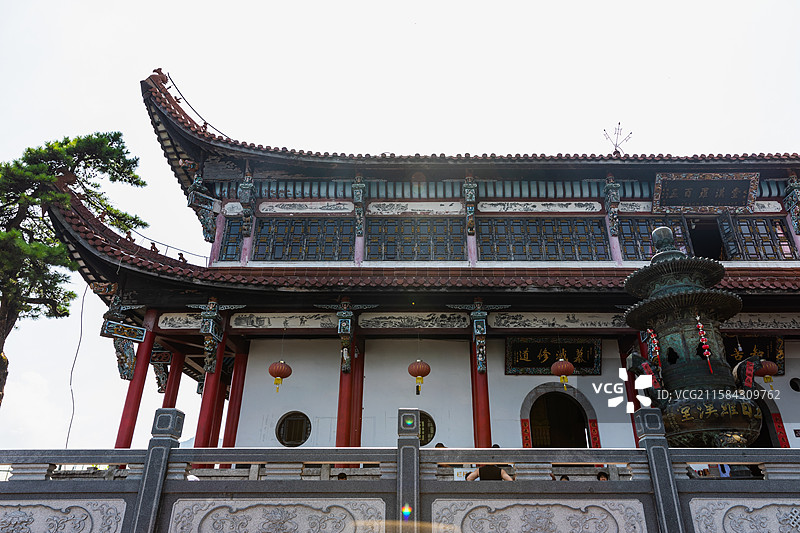 安徽九华山百岁宫图片素材