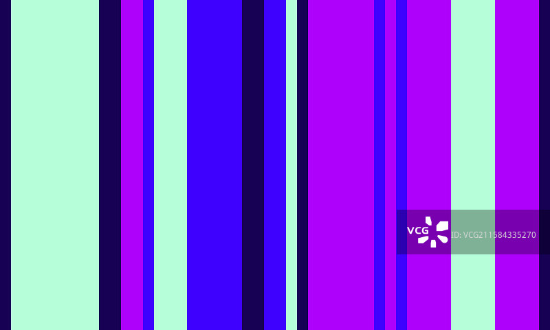 紫色、蓝色和薄荷色的鲜艳竖条纹图片素材