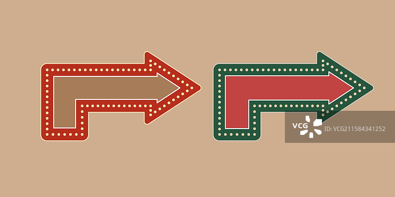 复古风标题框图片素材