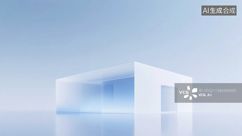 【AI数字艺术】极简空间设计汽车广告背景图图片素材