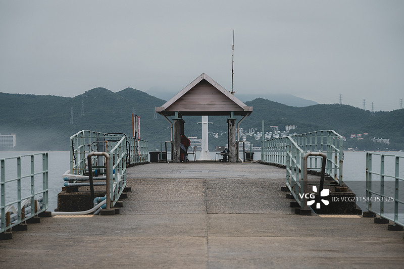 香港东平洲码头图片素材