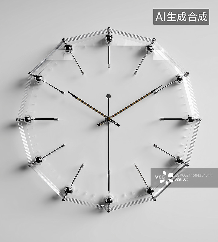 【AI数字艺术】创意钟表特写元素图片素材