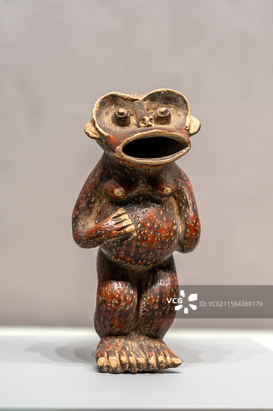 山西省大同市大同博物馆，非洲文化特展图片素材