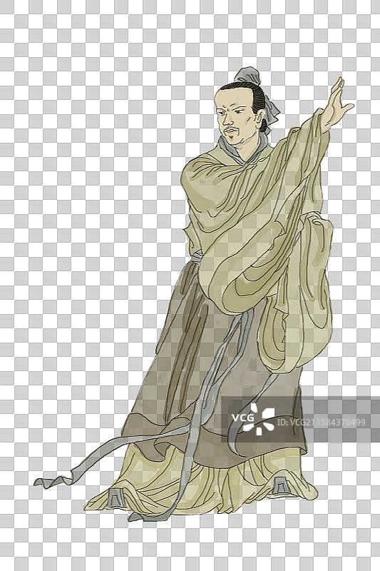 战国历史人物图片素材