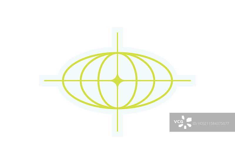 Y2K宇宙贴纸符号图片素材