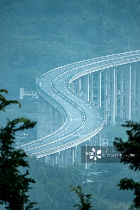 宜威高速珙县上罗段图片素材