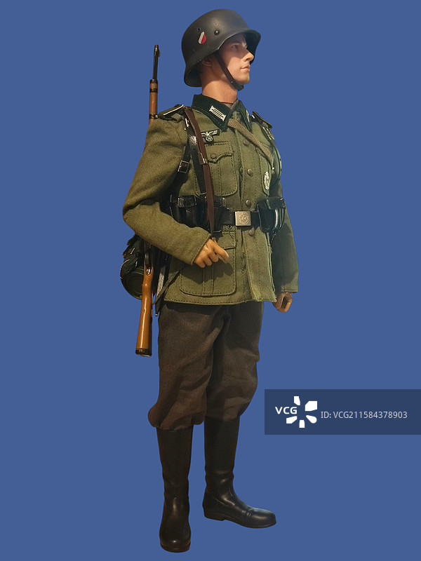 1:6兵人模型：二战德国国防军士兵图片素材
