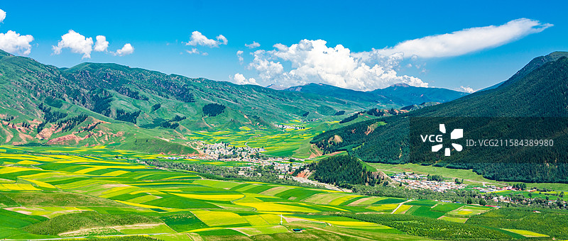 《大湖·青海·祁连》图片素材